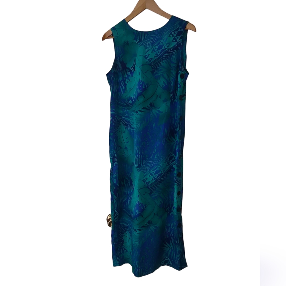Sleeveless Floral Dress